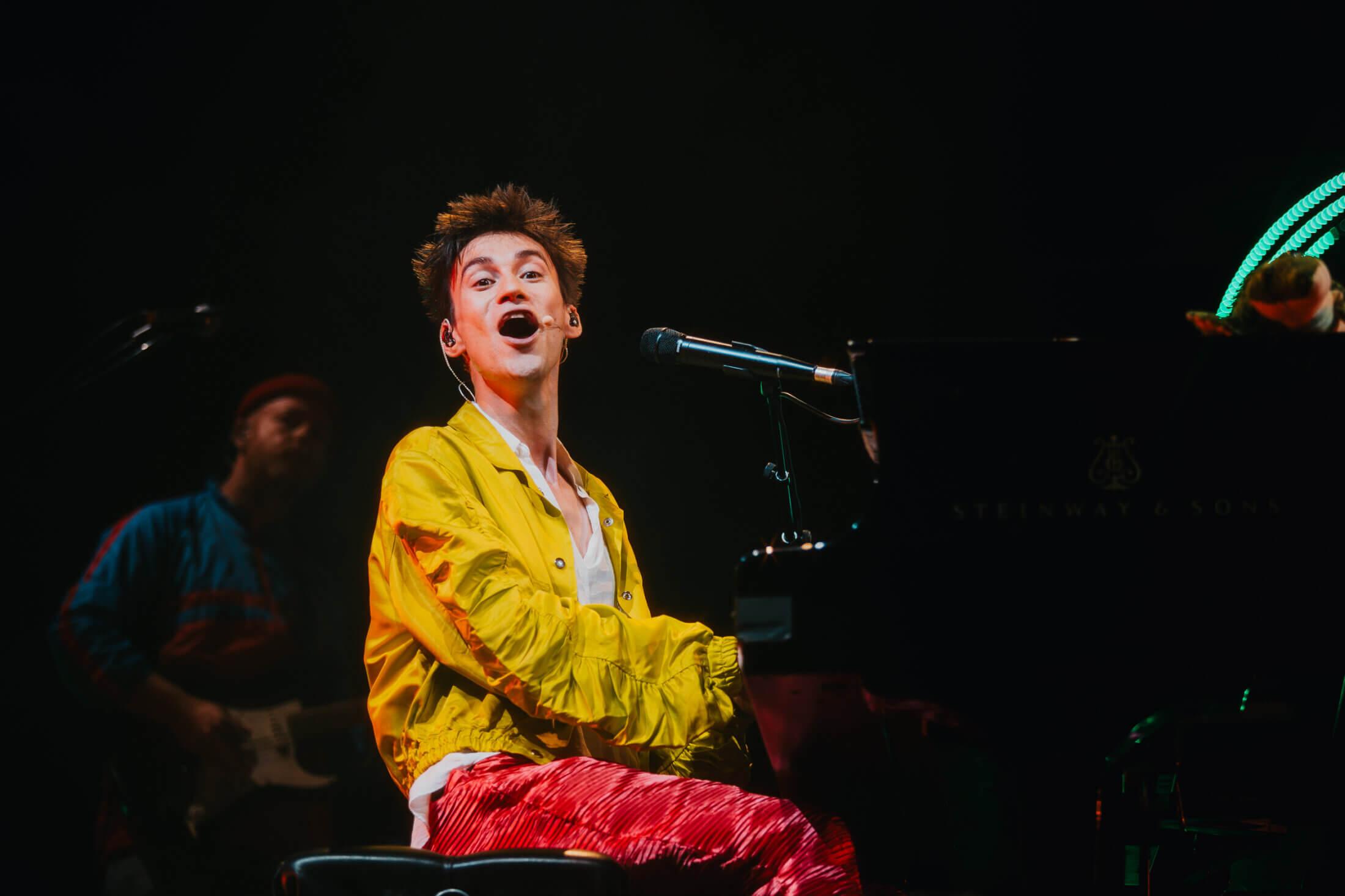 Jacob Collier playing piano at Love Supreme 2025 - photo by Chloe Hashemi