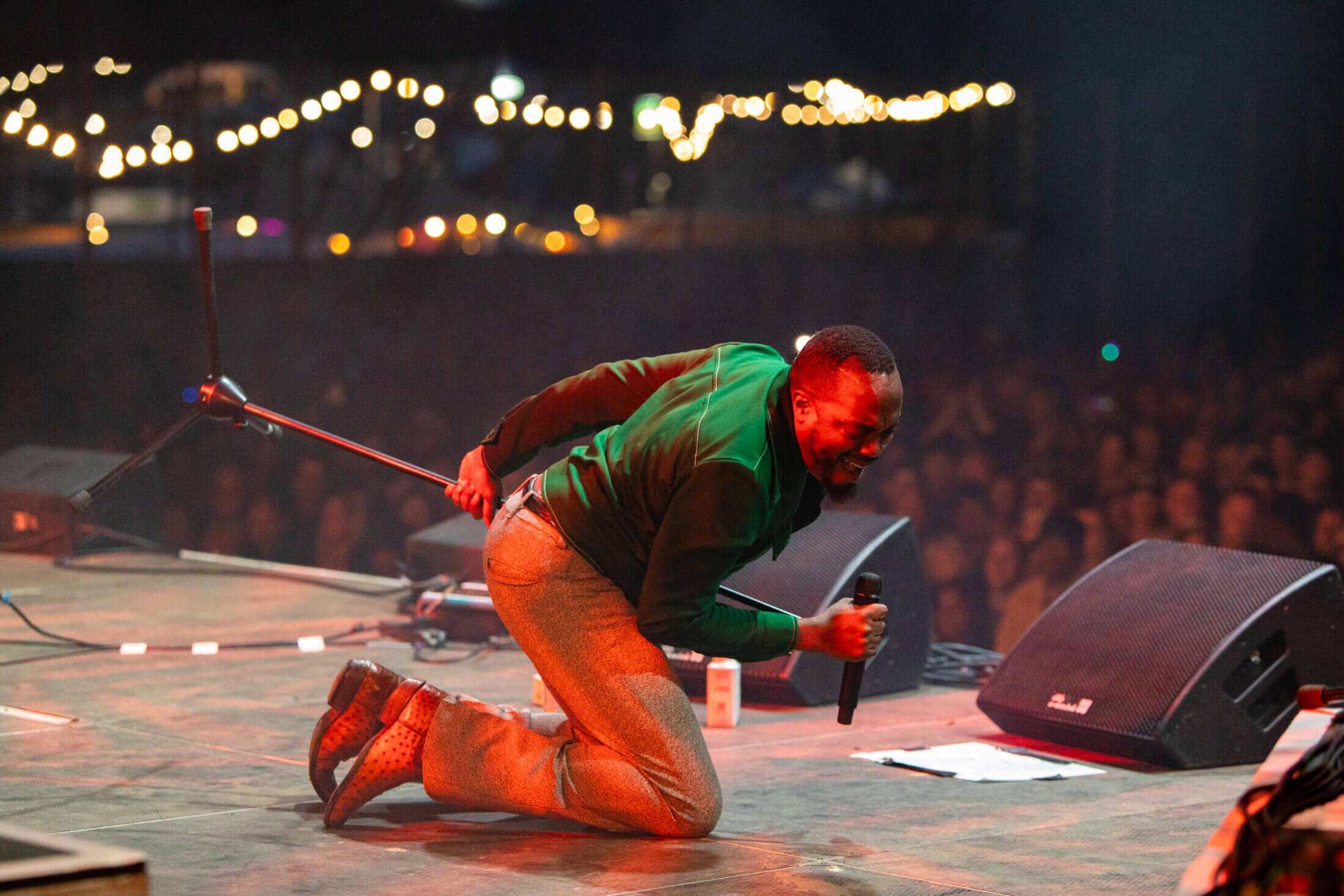 Durand Jones performing at Love Supreme 2025 - photo by Ellen Richardson